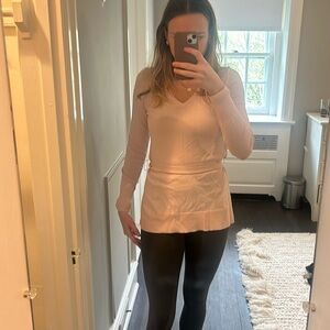 Ann Taylor tie waist top